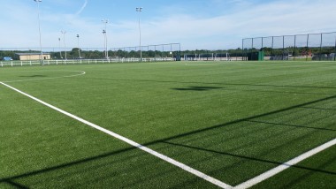 Everton FC's field made with FieldTurf's turf
